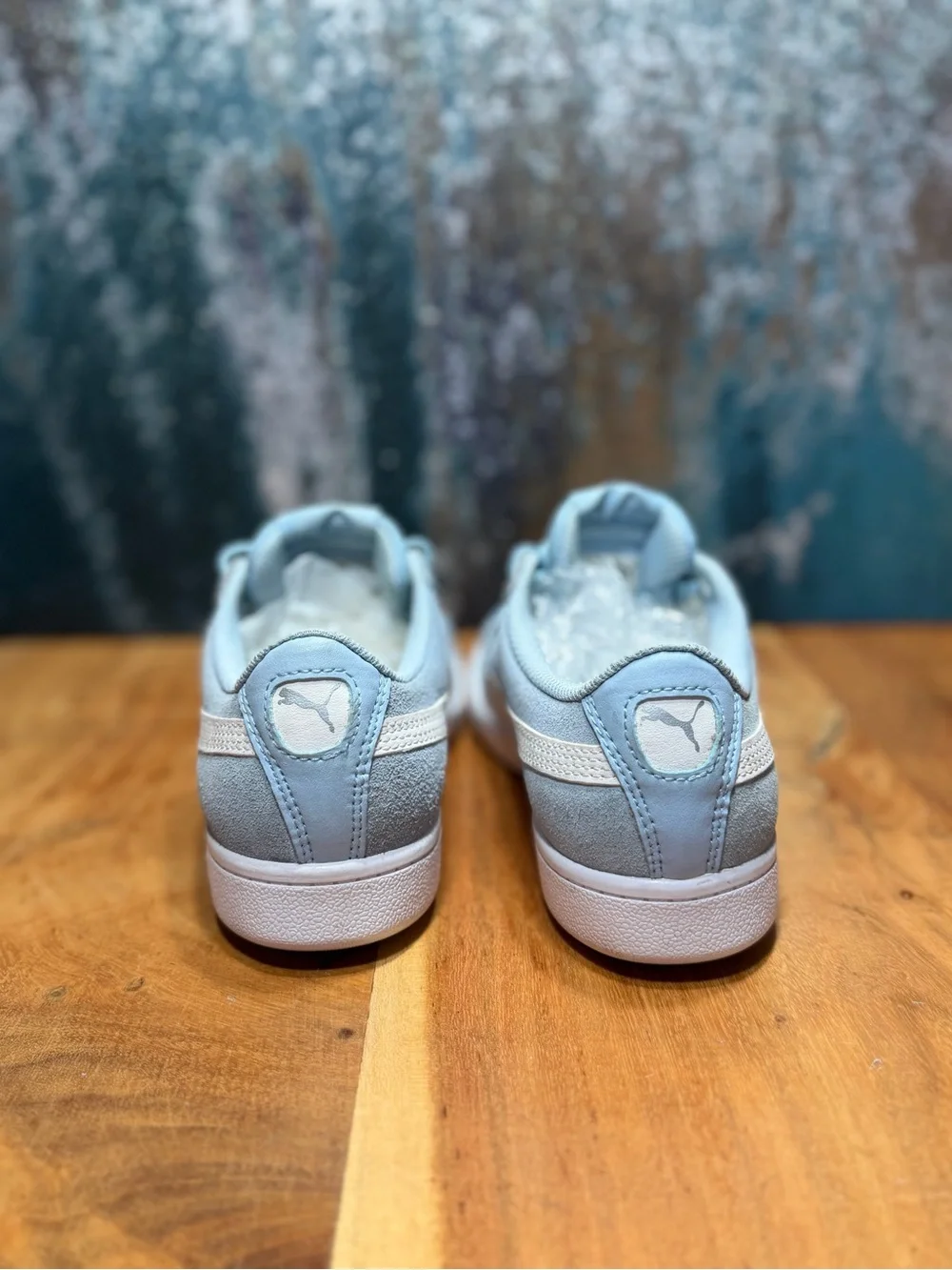 PUMA Minimalist Vikky V3 Suede Sneakers Nitro Blue Women’s Size 6.5